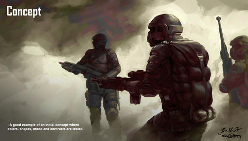Процесс создания персонажей в Interstellar Marines в картинках)