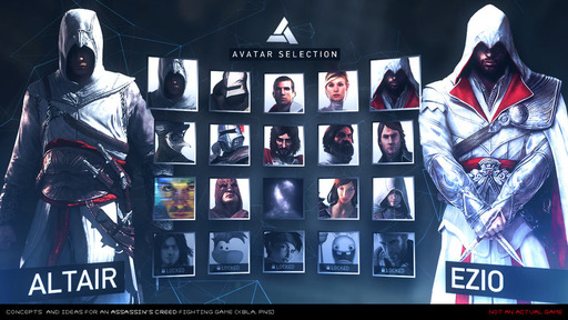 Новости - Фанатский концепт файтинга Assassin's Creed Duel.