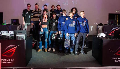 DOTA 2 - Moscow5 и Empire провели шоу-матч в рамках презентации  обновленной линейки Republic of Gamers